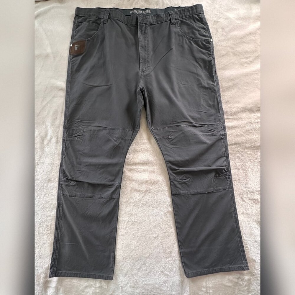 Wrangler Riggs Workwear Pants Charcoal Gray 46x30 – Durable Stretch Utility